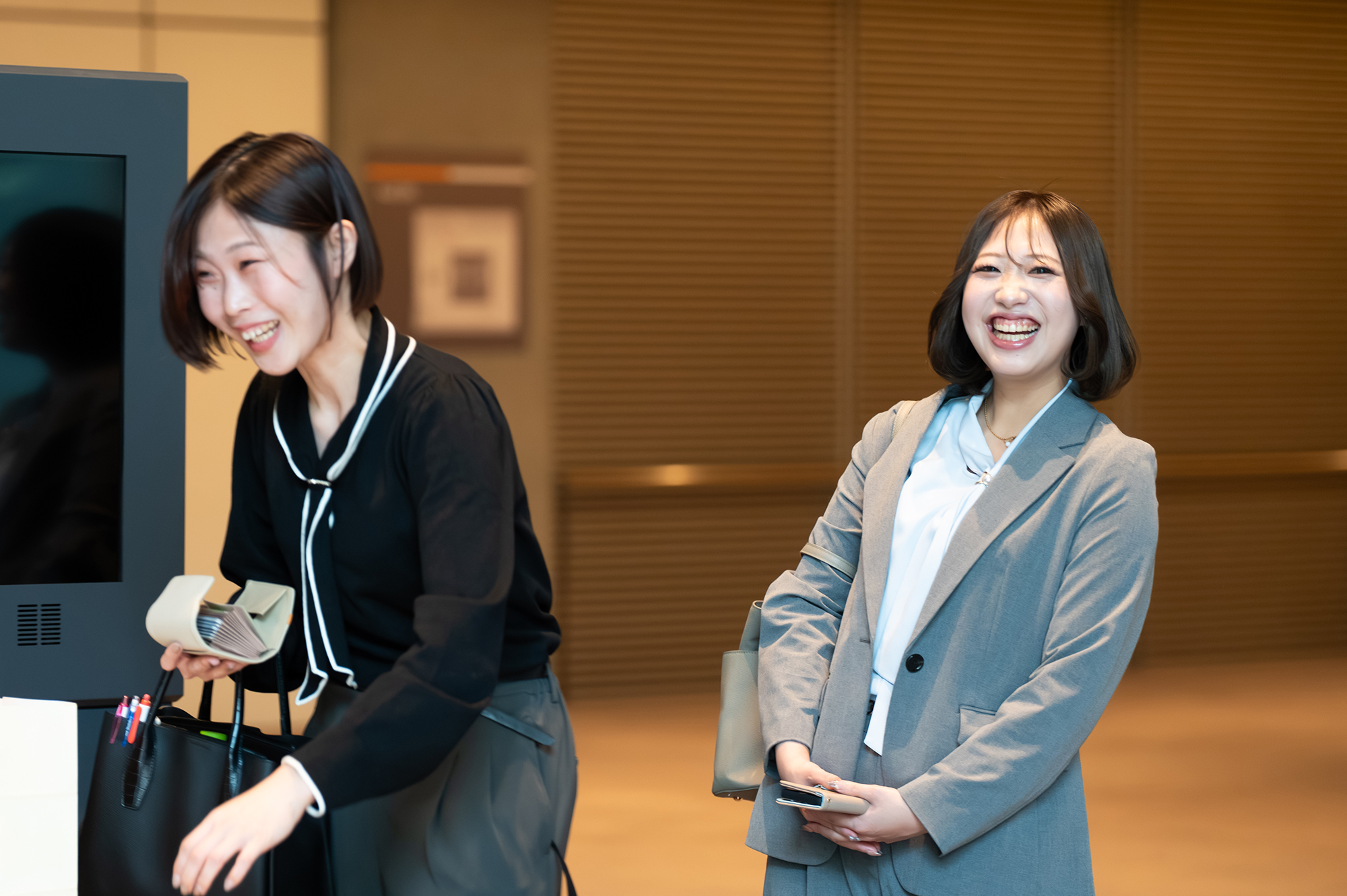 加盟店の女性スタッフ