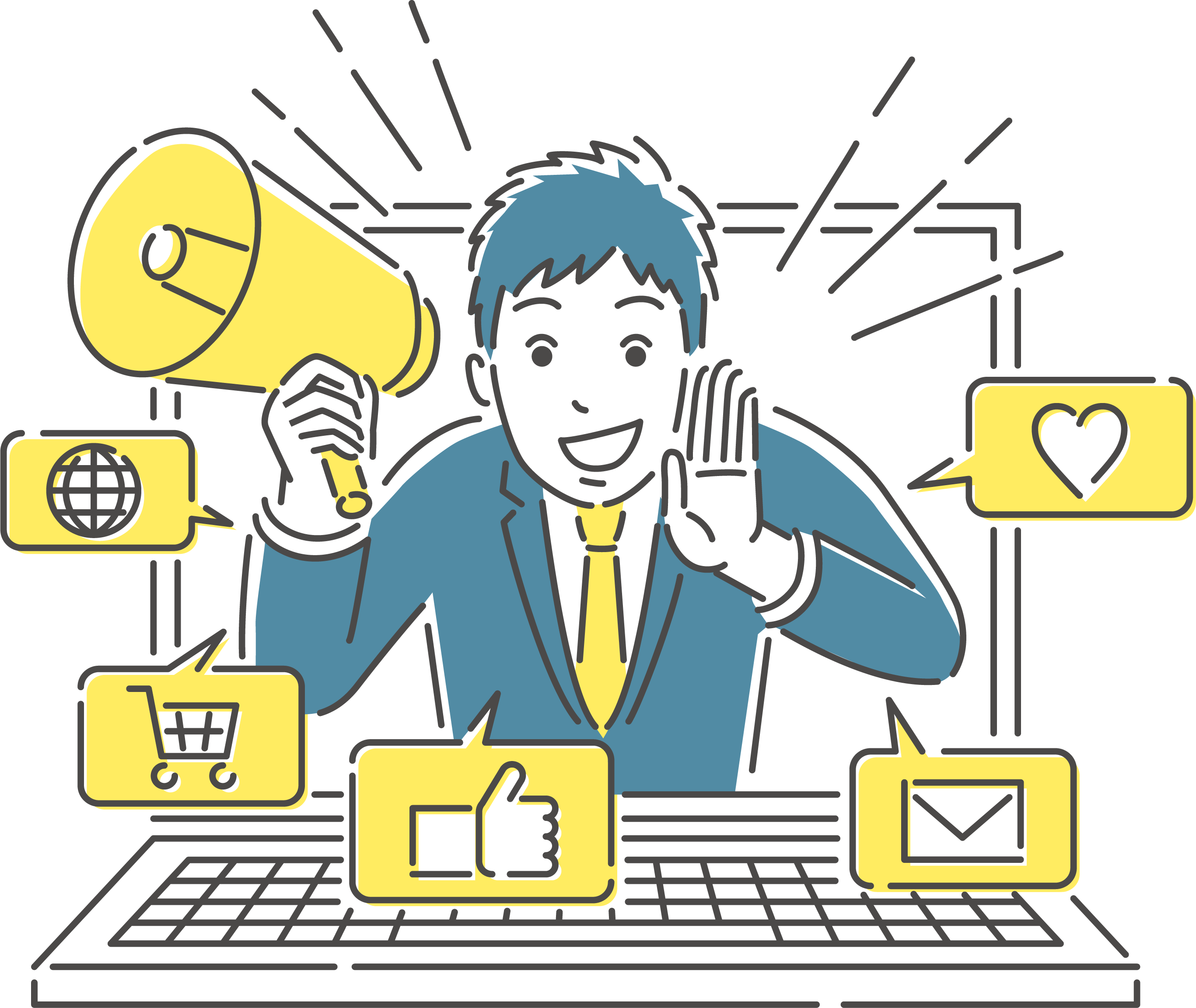 自社サイト集客