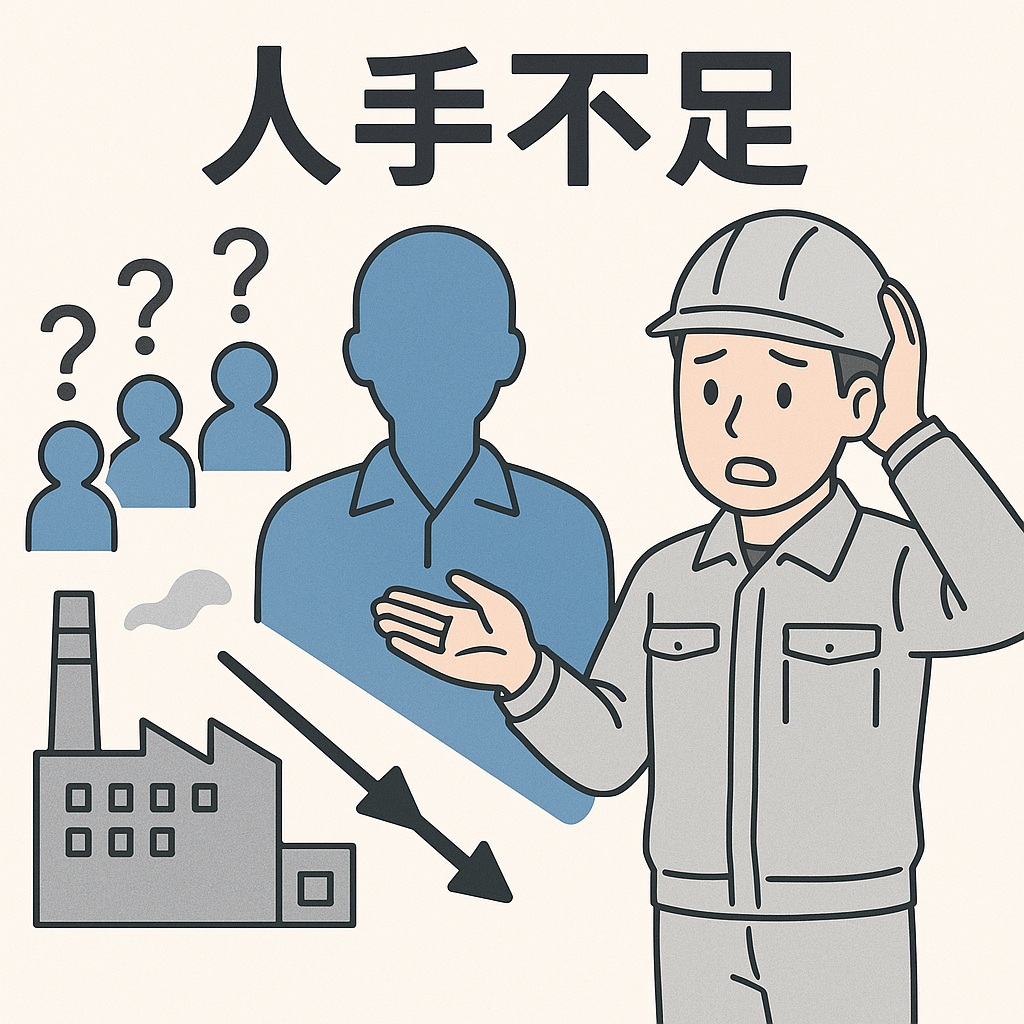 人手不足