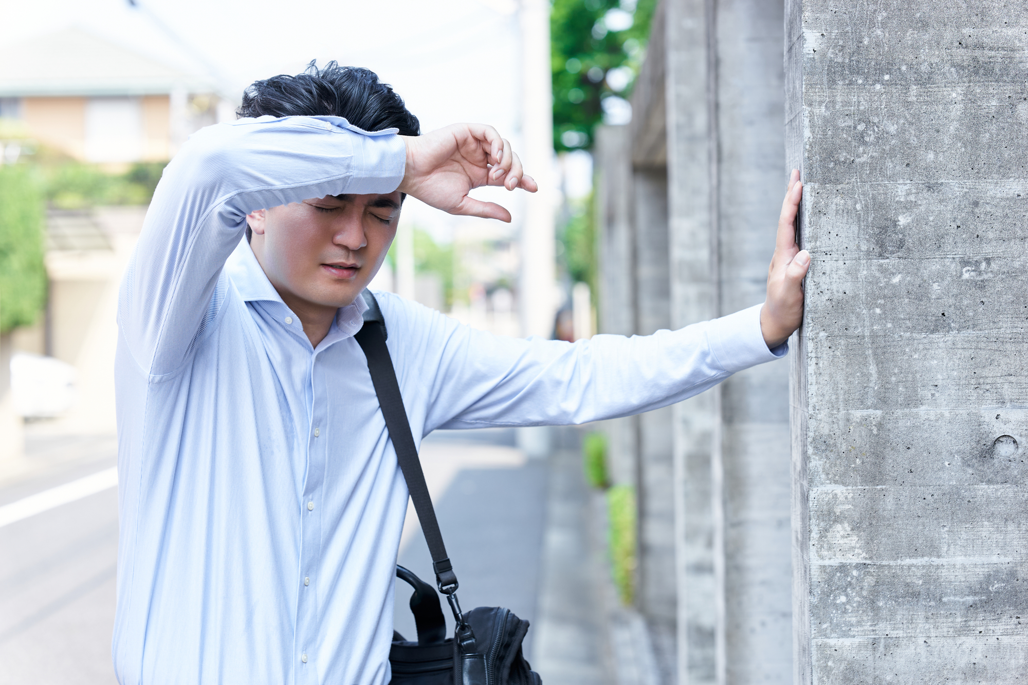 疲弊した営業マン