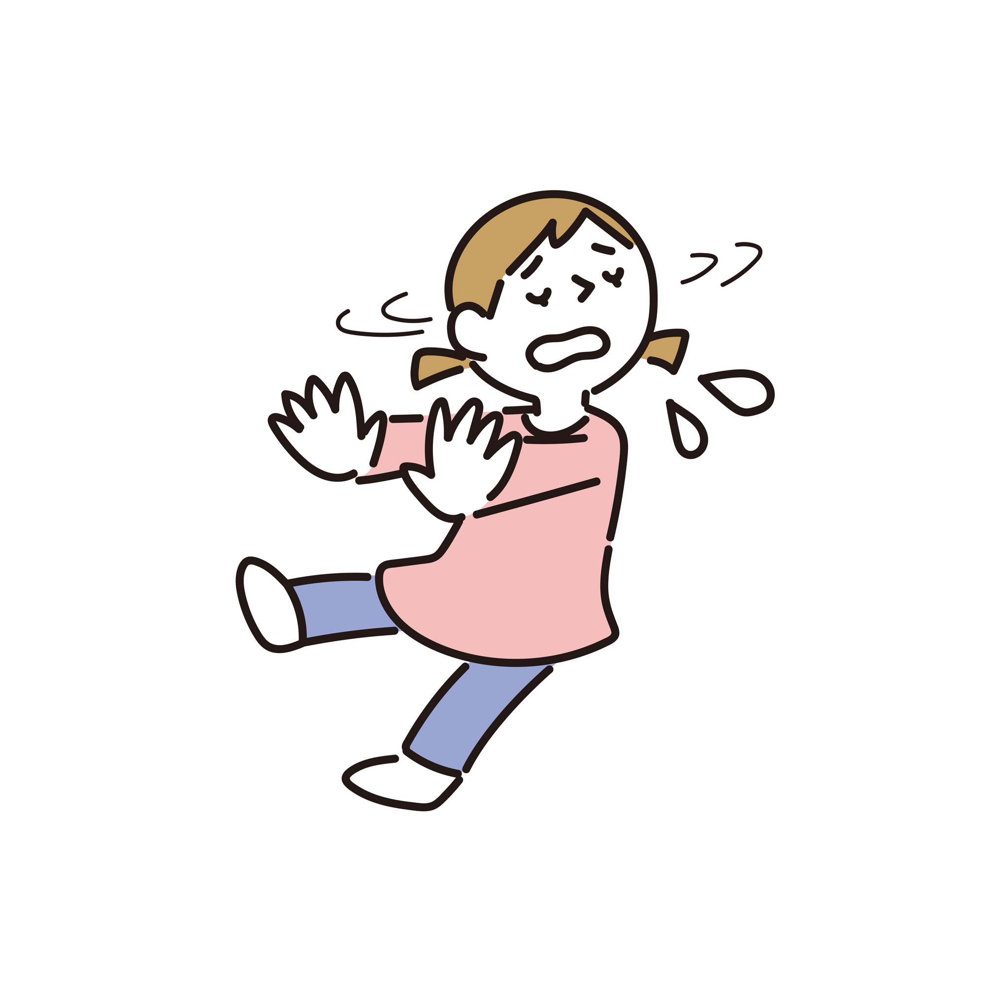 人を避ける